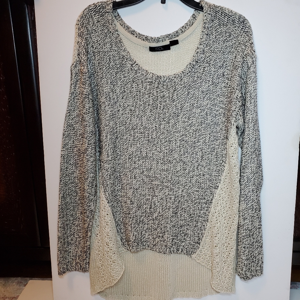 RDI Oversized Hi Lo Knit Sweater